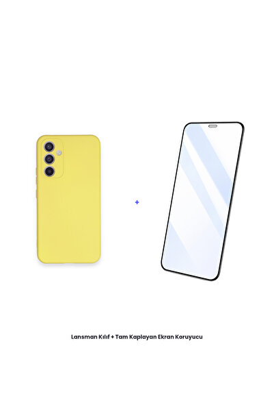 cepmoda Samsung Galaxy A34 5g Launch Case + Full Coverage Antistatic Screen P...