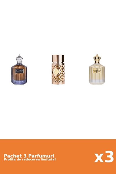 ARD AL ZAAFARAN Set 3 Parfumuri Ard Al Zaafaran: Apa de Parfum I Am the King,...