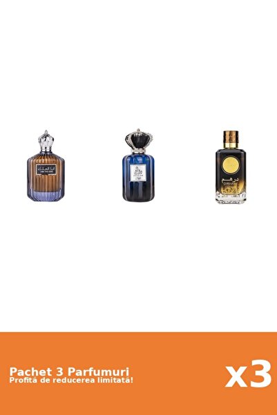ARD AL ZAAFARAN Set of 3 Ard Al Zaafaran Perfumes: I Am the King Eau de Parfu...