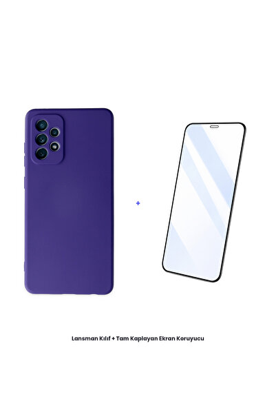 cepmoda حافظة سامسونج جالاكسي A72 + مجموعة واقي شاشة مضاد للكهرباء الساكنة - ...