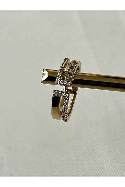 Silver Xuping Ayarlanabilir Çift Sıra Zirkon Taşlı Lüks Tamtur Görünüm Yüzük