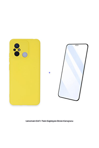 cepmoda Redmi 12C Launch Case + Full Coverage Antistatic Screen Protector Set...