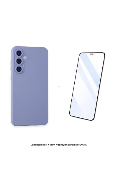 cepmoda حافظة سامسونج جالاكسي إس 24 + مجموعة واقي شاشة مضاد للكهرباء الساكنة ...