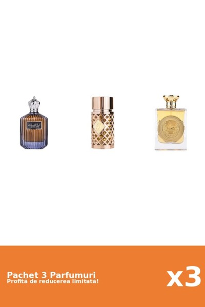 ARD AL ZAAFARAN Set 3 Parfumuri Ard Al Zaafaran: Apa de Parfum I Am the King,...