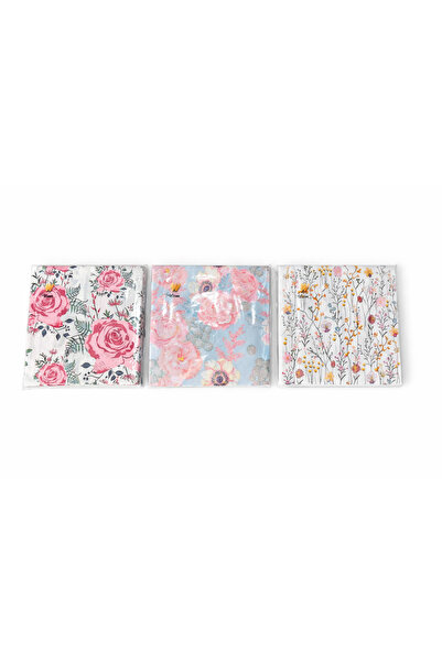 homvira 🌸   Patterned Decorative Paper Napkins – 2 Pack of 20 🌿 Mixed Items...