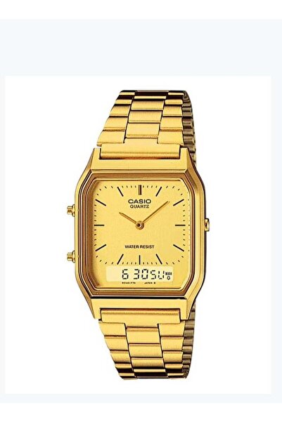 Casio Quartz Digital Watch with Hands, Water Resistant Model AQ-230GA-9DMQ - ...