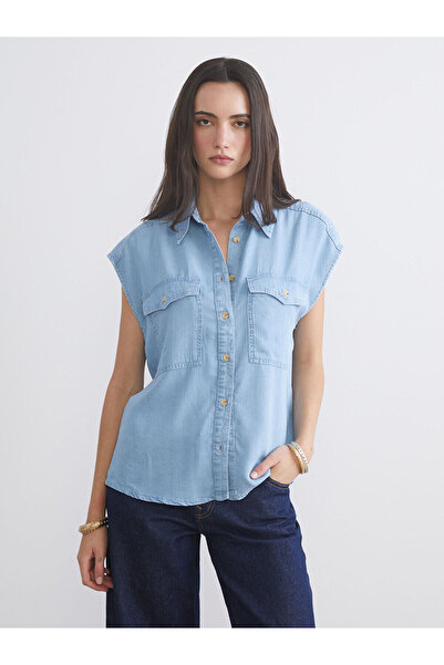 LC Waikiki Vizyon New Season Women's Jean Shirt