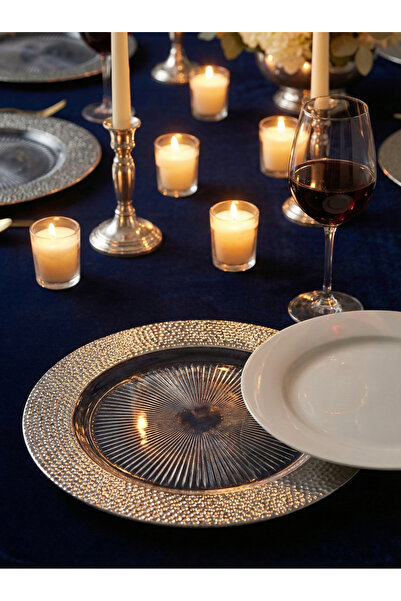 Le Paon 6 Pieces 31 cm Unbreakable Polycarbonate Plate Set - Luxury American ...