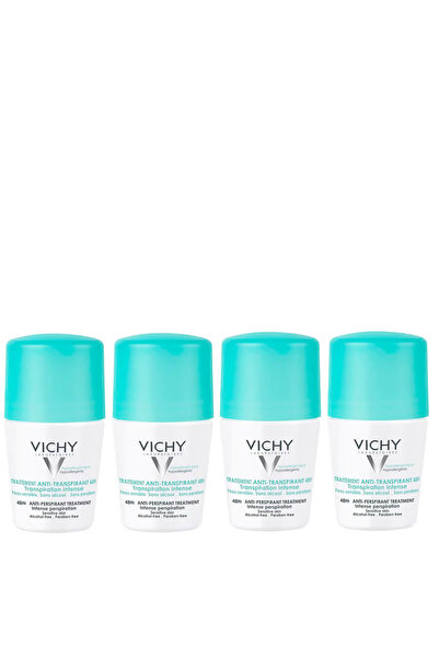 VICHYIE 48 Hour Intensive Anti-Perspirant Roll-on Deodorant Set for Sensitive...