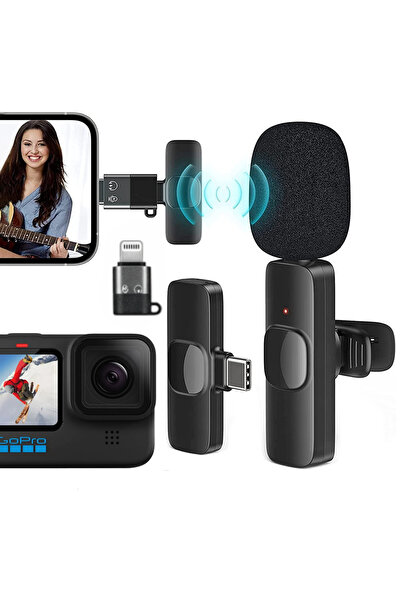 nelerbulurum Tüm Cihazlara Uyumlu Type-C Ve Lightning Girişli ANDROİD-GOPRO-I...