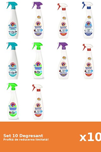 Chanteclair Set 10 Degresant Chanteclair: 2xAntiMiros, 1xLavanda, 3xMarsilia,...