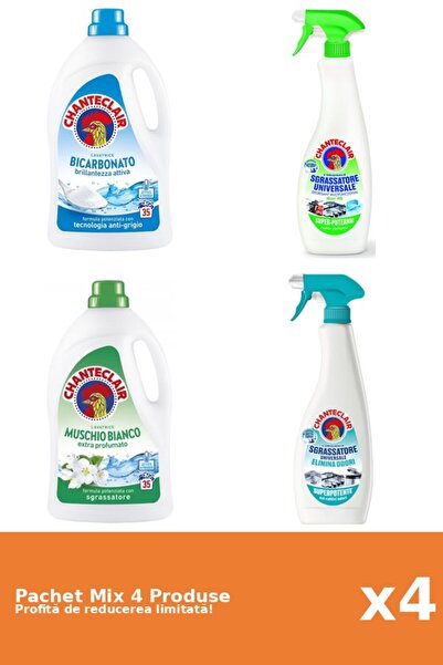 Chanteclair Set 4 Mix Chanteclair: 2 Detergent, 2 Degresant
