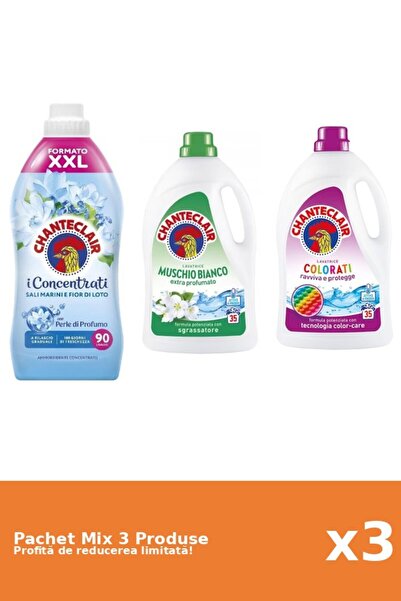 Chanteclair Set 3 Mix Chanteclair: 1 Conditioner, 2 Detergent