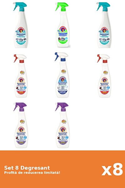 Chanteclair Set 8 Degresant Chanteclair: 2xAntiMiros, 1xLamaie, 2xMarsilia, 1...