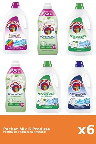 Chanteclair Set 6 Mix Chanteclair: 4 Detergent, 2 Balsam