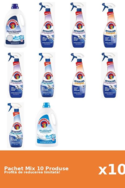 Chanteclair Set 10 Chanteclair Mix: 2 Detergent, 8 Anti-limescale