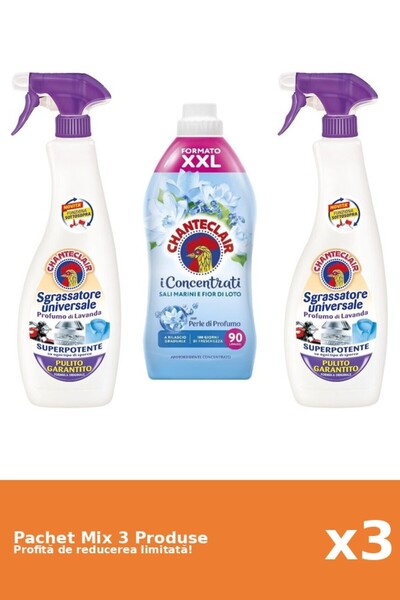 Chanteclair Set 3 Chanteclair Mix: 2 Degreaser, 1 Conditioner