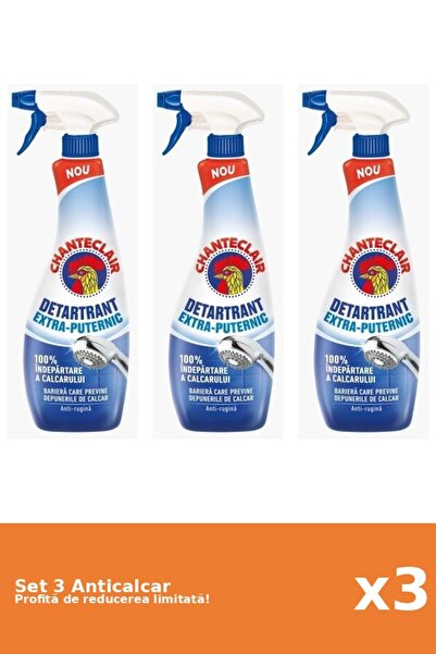 Chanteclair Set 3 Strong Anti-limescale, 625 ml