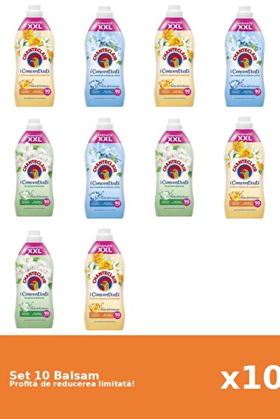 Chanteclair Set of 10 Chanteclair Balms: 4xOrange, 3xLotus, 3xWhite Musk