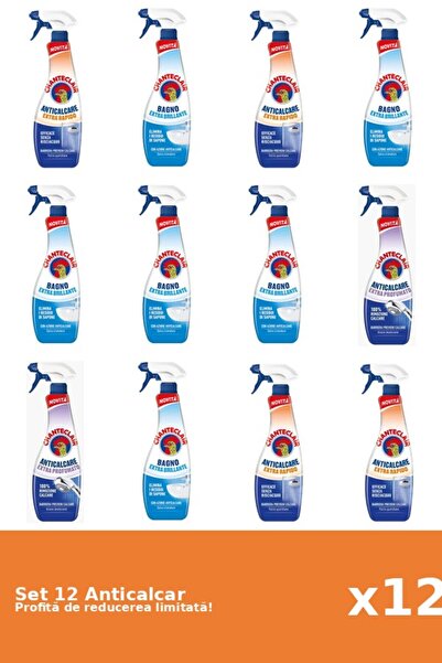 Chanteclair Set of 12 Chanteclair Anti-limescale: 4xRapid, 6xClassic, 2xScented
