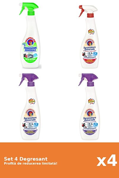 Chanteclair Set of 4 Chanteclair Degreaser: 1xLemon, 1xMarseille, 1xLavender,...