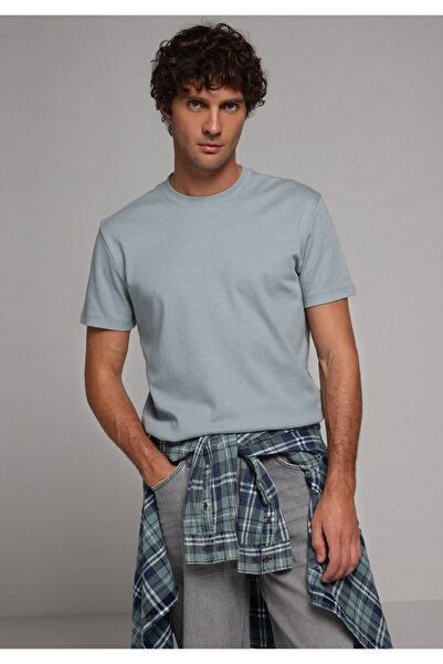 Colin's Мъжка тениска с къс ръкав, стандартна кройка и обло деколте, обикновена