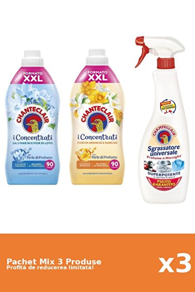 Chanteclair Set 3 Chanteclair Mix: 2 Conditioner, 1 Degreaser