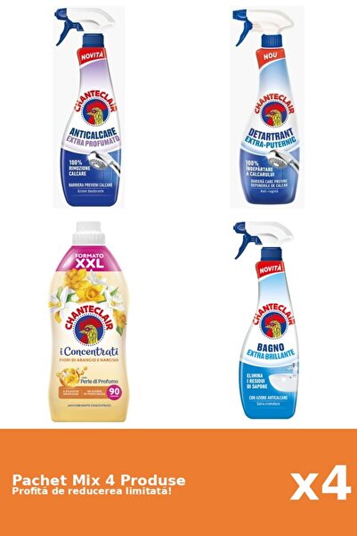 Chanteclair Set 4 Chanteclair Mix: 3 Anti-limescale, 1 Conditioner