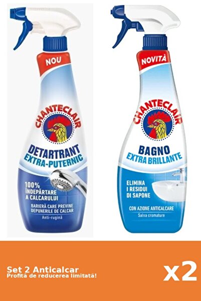 Chanteclair Set 2 Anticalcar Chanteclair: 1xPuternic, 1xClasic