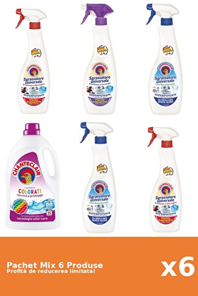 Chanteclair Set 6 Mix Chanteclair: 5 Degresant, 1 Detergent