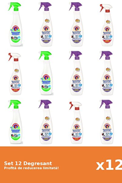 Chanteclair Set 12 Degresant Chanteclair: 3xLamaie, 4xMosc Alb, 3xMarsilia, 2...