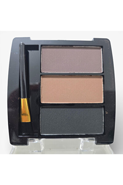 Sudedi Home 3 Colors Professional Eyebrow Shadow Palette Natural Plump Eyebro...