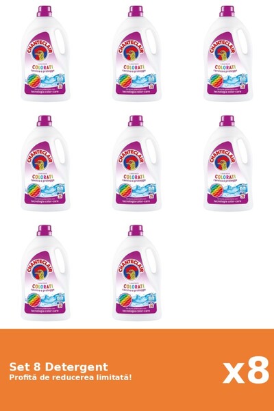 Chanteclair Set 8 Detergent Color, 1575 ml