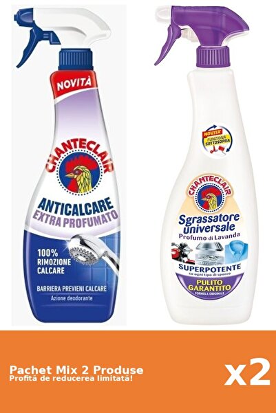 Chanteclair Set 2 Chanteclair Mix: 1 Anti-limescale, 1 Degreaser