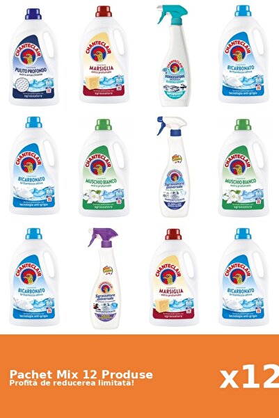 Chanteclair Set 12 Mix Chanteclair: 9 Detergent, 3 Degresant