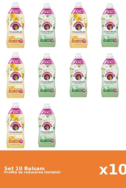 Chanteclair Set 10 Balsam Chanteclair: 4xPortocale, 6xMosc Alb