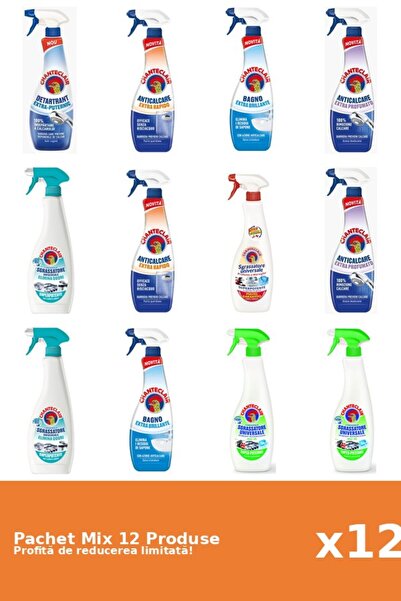 Chanteclair Set 12 Mix Chanteclair: 7 Anticalcar, 5 Degresant