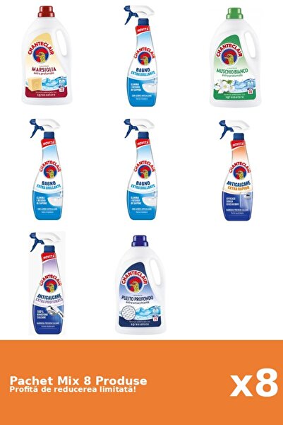 Chanteclair Set 8 Mix Chanteclair: 3 Detergent, 5 Anticalcar