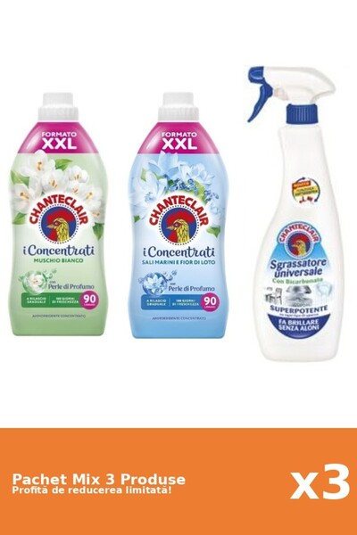 Chanteclair Set 3 Mix Chanteclair: 2 Balsam, 1 Degresant