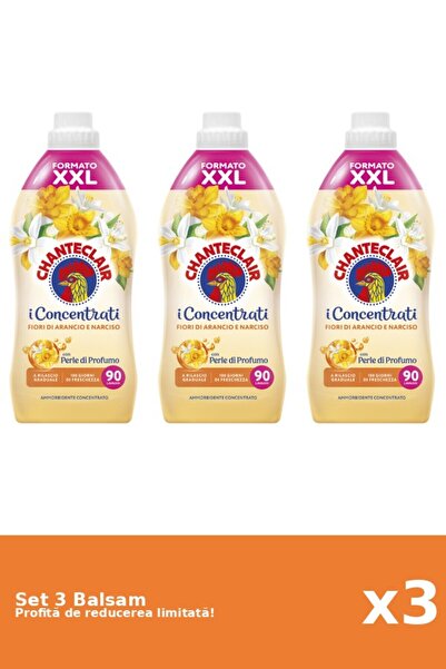 Chanteclair Set of 3 Orange Conditioner, 1800 ml