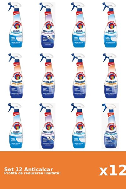 Chanteclair Set of 12 Chanteclair Anti-limescale: 5xClassic, 2xScented, 4xRap...