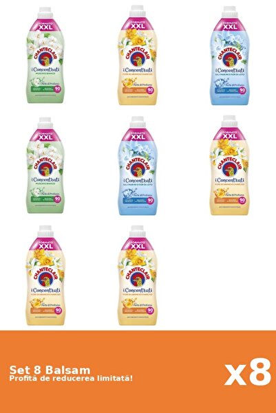 Chanteclair Set 8 Balsam Chanteclair: 2xWhite Musk, 4xOrange, 2xLotus