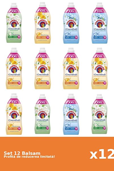 Chanteclair Set of 12 Chanteclair Balms: 3xWhite Musk, 6xOrange, 3xLotus