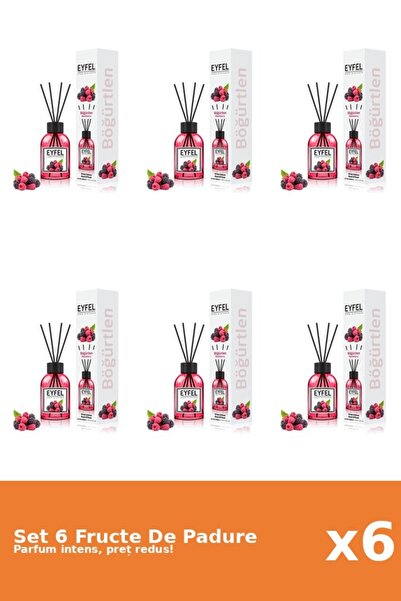 Eyfel Set 6 Odorizant Fructe De Padure, 120 ml