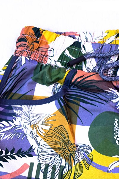 OBJE Women's Patterned Digital Print Pack Mini Shorts