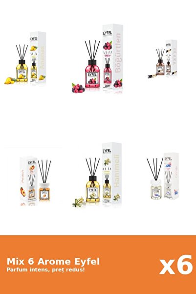 Eyfel Set 6 Mix Variat: 6 arome