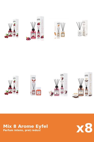 Eyfel Set 8 Mix Variat: 7 arome