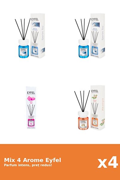 Eyfel Set 4 Mix Eyfel: 1x Acacia, 1x Bubble Gum, 2x Cool Water