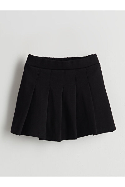 LC Waikiki تنورة قصيرة للفتيات من Vizyon New Season مصنوعة من قماش إنترلوك الصلب