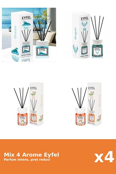 Eyfel Set 4 Mix Eyfel: 2x Acacia, 1x Angel, 1x Ocean